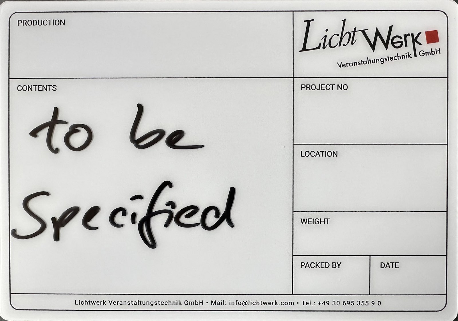 LICHTWERK